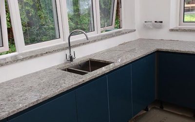 ‘Verde Eucalyptus’ Granite Worktop