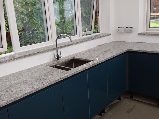 ‘Verde Eucalyptus’ Granite Worktop