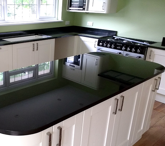 African Black Granite Worktop