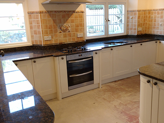 ‘Flash Blue’ Granite Worktop