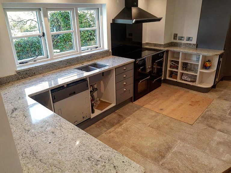 Colonial White Granite Worktop