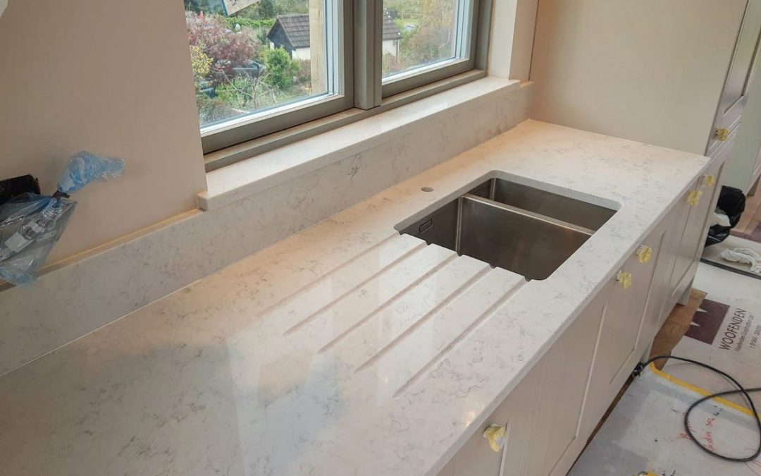 Alaska Quartz 30mm Worktop